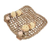 POPETPOP Tapis à Griffer pour Petits Animaux, Coussinets de Ponçage en Bois Naturel, Taille Petite, Souple et Réutilisable, pour Lapins, Chinchillas et Cobayes - Soin des Pattes et