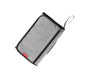 POPETPOP Tapis à Pliable pour Garçon Fille Matelas Imperméable et Portable de Rangement Gris