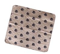 POPETPOP Tapis Absorbant Lavable pour Chiens Et Chats Matelas Entraînement Imprimé Couleur Brune Fournitures pour Animaux De Compagnie