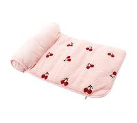 POPETPOP Tapis De Couchage Portable Et Réutilisable pour Chien Lit Doux Et Lavable pour Chiot Adorable Coussin pour Chiot Accessoire pour Animaux De Compagnie