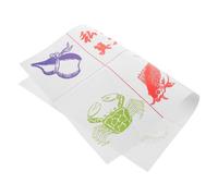 POPETPOP Tapis de Jeu Épais et Étanche en PVC pour Jeux Traditionnels Poisson Crevette Crabe, pour Fêtes du Nouvel an Lunaire et Jeux Asiatiques