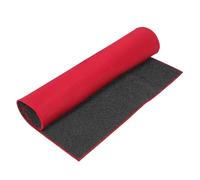 POPETPOP Tapis de Mahjong Carré 70X70 CM en Tissu Épais Insonorisant et Antidérapant Nappe de Jeu Polyvalente pour Mahjong Poker et Dominos Couverture de Table Rouge pour Parties