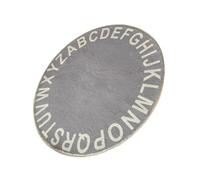 POPETPOP Tapis de Sol Garçon Fille Rond Coton Doux Tapis de Motricité Antidérapant pour Garçon Fille Jeu et Éveil