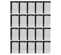 POPETPOP Tapis Magnétique à Vis Flexible 20pcs Absorption Magnétique pour Réparation Portable et Ordinateur, Outil Portable pour Bricoleurs et Techniciens