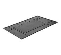 POPETPOP Tapis Magnétique en Silicone pour Tondeuse et Ciseaux, Organiseur Antidérapant pour Poste de Coiffure Professionnel