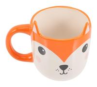 POPETPOP Tasse à Eau Céramique avec Motif Animal Cartoon Tasse Déjeuner Pratique et Sûre pour Café Thé et Lait Cadeau Original pour Bureau et Maison
