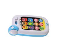 POPETPOP Téléphone Éducatif Léger Portable pour Garçon Fille Apprentissage Arabe avec Chansons Sons Naturels et Prières Cadeau Éveil Musical pour Tout