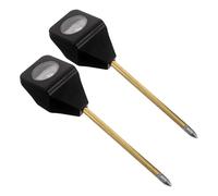 POPETPOP Testeurs d'humidité Sol Lot de 2 avec sonde Unique, pour Jardinage extérieur de succulentes et Racines, Portable et sans Piles, adapté aux débutants et jardiniers expérimentés