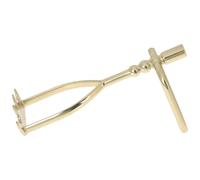 POPETPOP Tête de Queue de Billard Multiples Positions en Cuivre Galvanisé Or Accessoire pour Pont de Billard Compatible Plupart des Queues en Salle