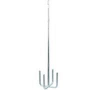 POPETPOP Tige de Malaxeur pour Perceuse en Acier 45, Accessoire Électrique Rapide et Amovible pour Mélange de Ciment et Peinture, Outil pour Bétonnière