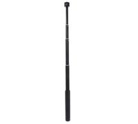 POPETPOP Tige D'extension Réglable Poteau D'interface à Vis 1/4 en Alliage D'aluminium Léger, Bâton Portable Noir pour Usage Quotidien et Selfie