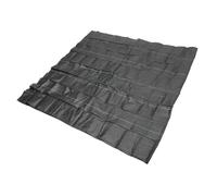 POPETPOP Toile de Paillage Anti-Mauvaises Herbes Noire 1,5x3 M pour Jardin et Verger Protection du Sol Perméable à L'air Solide en Plastique