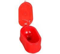 POPETPOP Toilettes de Camping Portables Seau en Plastique Renforcé PVC Rouge, Légères, Faciles à Transporter Utiliser, pour Ouvriers sur Chantiers et Autres Lieux Couleur Couleur Aléatoire