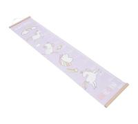 POPETPOP Toise Murale Règle de Mesure en Bois et Toile pour Garçon et Filles Taille Finition Soignée Suivi de Croissance Précis pour de Bébé et Maternelles