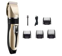 POPETPOP Tondeuse Cheveux Électrique sans Fil Rechargeable Kit Professionnel Silencieux pour Hommes et Corps Moteur Puissant Faible Vibration Lames Amovibles Faciles à Nettoyer