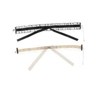 POPETPOP Tour De Cou Nœud En Dentelle Vintage, Lot 2 Pièces Blanc Ivoire Et Noir, Collier Ras Du Cou Femme, Accessoires Mode Pour Fille, Style Rétro Esprit Gothique, Taille Unique