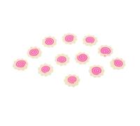 POPETPOP Tranches Miniatures de Pâte à Modeler 1 CM Décorations Alimentaires Japonaises Factices Argile Molle Saupoudrée 60 G Garnitures pour Maison de Poupée et Accessoires Nail Art