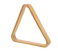 POPETPOP Triangle De Billard Bois Massif Râtelier à Boules De Billard Accessoires De Jeu De Pool Triangle De Rangement pour Billes