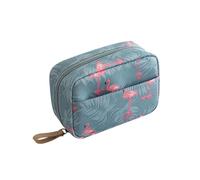 POPETPOP Trousse De Maquillage Étanche Flamingo Portable Grosse Taille Poignée, Paquet De Toilette Léger pour Femme, pour Maison Et Voyage