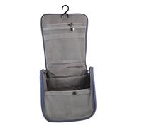 POPETPOP Trousse de Maquillage Portable et Légère en Polyester Grosse Capacité, Paquet de Toilette de Voyage Femme Pratique et Élégant pour Organiser Vos Cosmétiques