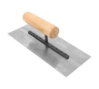 POPETPOP Truelle à Plâtre Acier et Manche Bois Robuste Outil Multi-Usage pour Enduit Lissage et Rebouchage Murs Truelle de Maçonnerie Polyvalente pour Travaux de Finition
