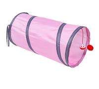 POPETPOP Tunnel Dintérieur pour Chats Tente De Jeu pour Chat Lit Tunnel en Tissu Polyester Jouet pour Chat
