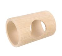 POPETPOP Tunnel pour Hamster Naturel Refuge Sécurisé pour Petits Animaux Tube pour Rats et Hamsters Accessoire Compact pour Cage