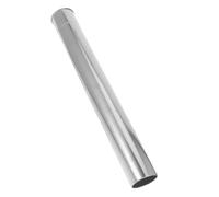 POPETPOP Tuyau de Poêle en Acier Inoxydable pour Camping Conduit de Cheminée Droit, Ventilation Efficace et Design Coupe-Vent pour Poêles à Bois en Extérieur