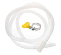 POPETPOP Tuyau Évacuation Air Climatiseur Flexible Extension Tuyau Vidange Machine à Laver Semi Automatique Tube Renforcé avec Collier Corrosion et Raccord Pratique pour Climatiseur Mobile