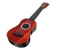 POPETPOP Ukulélé Débutant Garçon Fille Bois Imitation avec Cordes de Rechange Méthode Simplifiée et Médiator Instrument Musical Éducatif pour Filles et Garçons