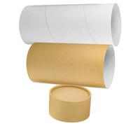 POPETPOP Urne Funéraire pour Animaux en Papier Kraft Diamètre 10 CM X 26 CM Récipient pour Dispersion des Cendres de Chiens et Chats Adultes Urne Commémorative Écologique pour Souvenir