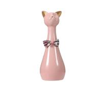 POPETPOP Urne Funéraire pour Cendres de Chat 550 ML de Chat Rose Oreilles Dorées Petite Urne Commémorative Étanche et Résistante Coffret Souvenir Décoratif pour Animaux de Compagnie
