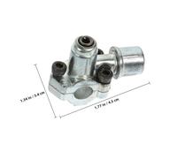 POPETPOP Valve de Forage Alliage de Zinc pour Réfrigérateur Installation Facile avec Clé de Remplacement pour Système de Refroidissement