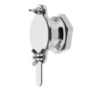 POPETPOP Vanne à Guillotine pour Seau D'embouteillage de Miel en Acier Inoxydable 38 Mm, Robinet à Miel pour Extracteur, Compatible Seaux 4,4/5,5 Gallons, Équipement Apicole de