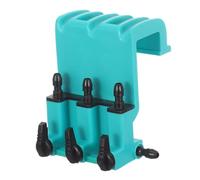 POPETPOP Vanne Régulatrice d'Aquarium 3 Voies Verte en ABS Clapet Anti-Retour Séparateur de Débit d'air pour Pompe à Air Aquarium Contrôle Précis de L'Oxygénation pour Système de