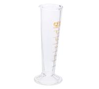 POPETPOP Verre Mesureur de Laboratoire Verre Borosilicaté avec Échelle Graduée Précise Récipient Gradué pour Expériences de Mesure Scientifique et Culinaires