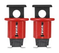 POPETPOP Verrou de Disjoncteur Mini Mcpo 2 Pièces Goupille Intérieure, Boucle de Verrouillage Sécurité Circuit Électrique, Compatible Disjoncteur à 2 Broches, Usage Industriel