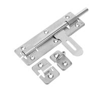 POPETPOP Verrou de Porte Intérieur Acier Inoxydable Targette Coulissante Sécurisée pour Chambre Loquet Robuste sans Perçage Bloqueur pour Sécurité Domicile