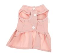POPETPOP vêtements décoratifs pour Animaux de Compagnie Bois de Chien Robe de Chiot Design Ange Teckel alese Chiot pupphub Robe d'été pour Animaux de Compagnie Robe de Chien Cosplay Rose