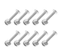 POPETPOP Vis Métalliques de Fixation pour Foot, Lot de 10 Pièces en Fer Galvanisé, Vis Professionnelles pour Table de Foot, Accessoires de Réparation pour Jeu D’Arcade et Table de