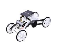 POPETPOP Voiture Solaire Quatre Roues Motrices DIY Modèle Motorisé Dexploration Tout Terrain Kit Scientifique Éducatif Stem pour Garçon Fille