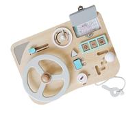 POPETPOP Volant Bois pour Garçon Fille et Sûr Éducatif Précoce pour Motricité et Apprentissage Cadeau Anniversaire Garçon Fille