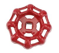 POPETPOP Volant de Vanne Fonte Rouge Poignée Robuste pour Robinet Arrêt Vanne à Bille Décorative Facile à Manœuvrer Résistance Au Ouverture sans Effort