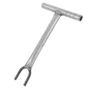 POPETPOP Water Line Wrench Tool Long Handle With Opening Precise Valve Shut Off Tool For Deep Pipe Access And Home Plumbing Maintenance