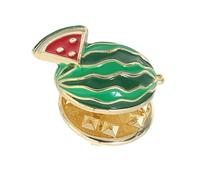 POPETPOP Watermelon Shirt Pin Antislip Brooch For Women Cute Fruit Collar Badge Versatile Summer Accessory For Dresses Backpacks And Shirts