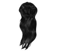 POPETPOP Wig Long Straight Synthetic Hair Cosplay Role Play Adjustable Fit Realistic Natural Look For Costume Parties And Daily Wear