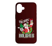 Popeye Christmas Crushing The Holidays Coque pour iPhone 16 Plus