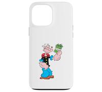Popeye l'homme Marin épinards - Rétro 1929 Cartoon Art Coque pour iPhone 13 Pro Max
