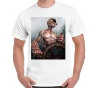 Popeye Sailor Cartoon Fictional Vinta Retro T Shirt L
