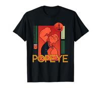 Popeye The Sailor Man, Bande dessinée rétro Forte et intrépide T-Shirt